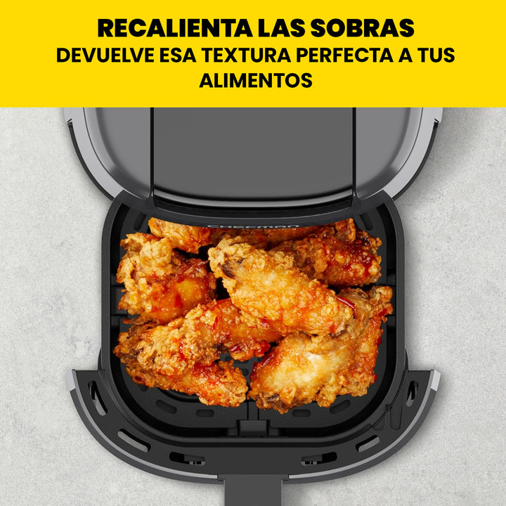 CHEFMAN - Mini Freidora de Aire Digital de 2 Cuartos