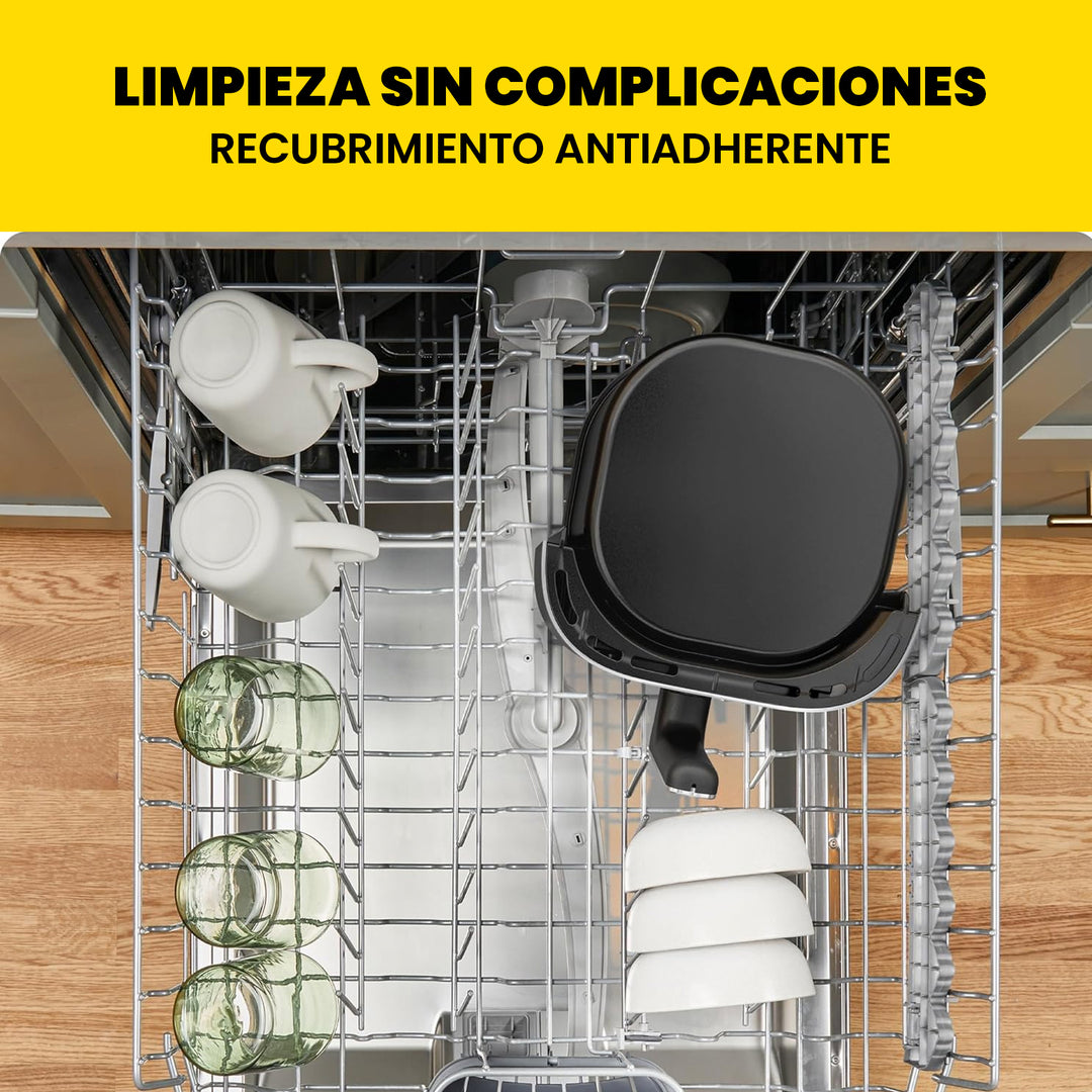 CHEFMAN - Mini Freidora de Aire Digital de 2 Cuartos