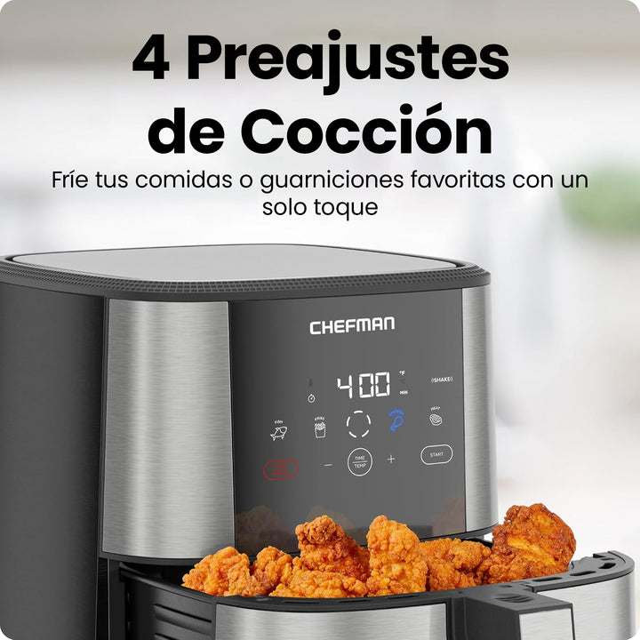 Chefman - Freidora de aire TurboFry™  (5 Qt.)