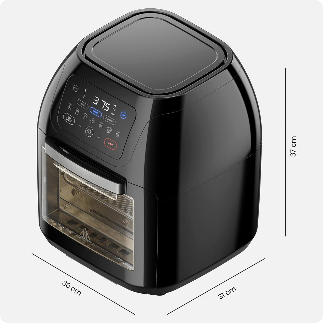 Chefman - Multicooker 10L: Freidora Digital, Asador, Deshidratador y Horno de Convección