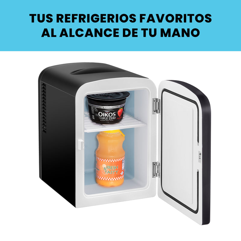 Chefman - Mini-refrigerador portátil