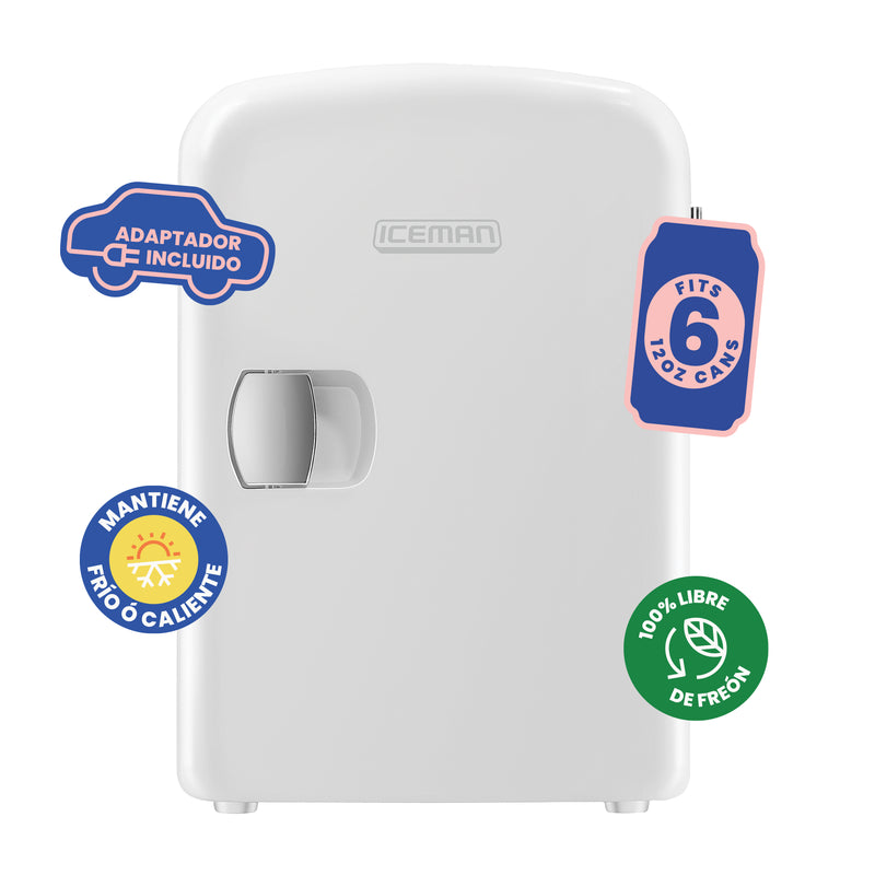 Chefman - Mini-refrigerador portátil