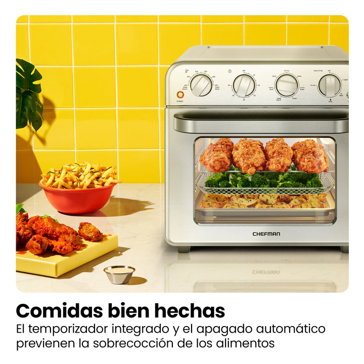 Chefman - Horno Freidora de Aire, Toast-Air®, 18 L