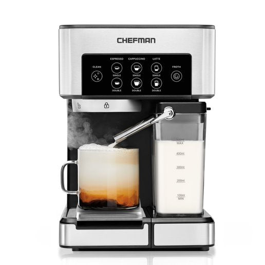 Chefman - Barista Pro Máquina de Espresso, 1.8 Litros