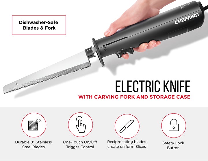 Chefman Electric Knife (7536348201189)
