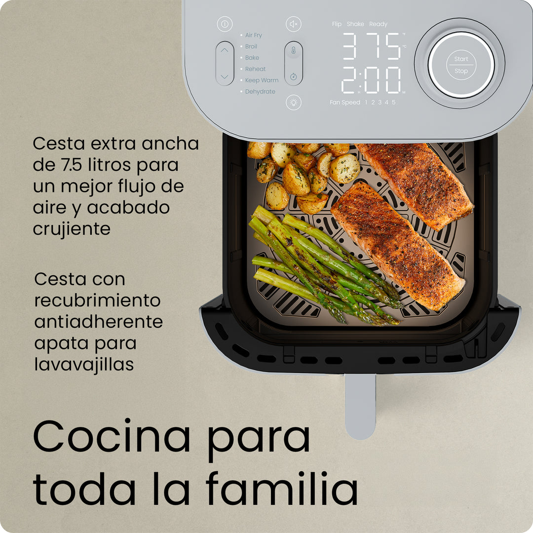 Chefman - Crispinator – Freidora de Aire 8 Quarts