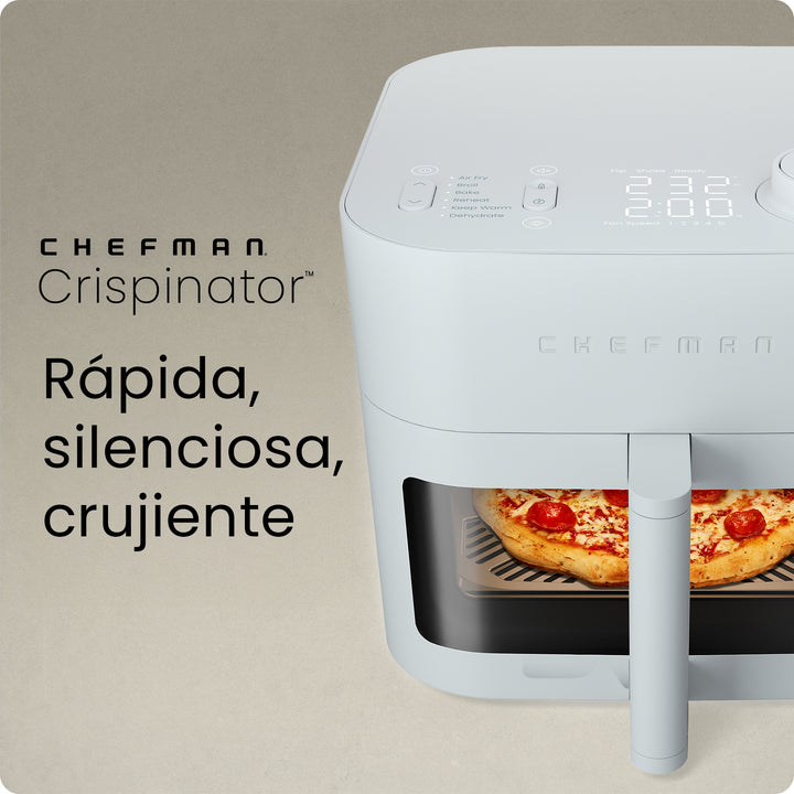 Chefman - Crispinator – Freidora de Aire 8 Quarts