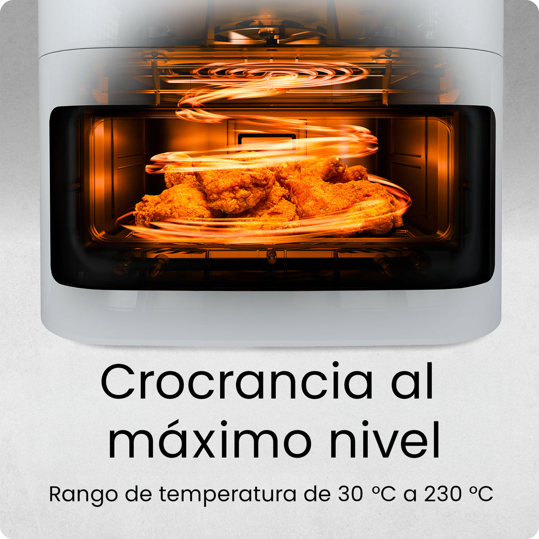 Chefman - Crispinator – Freidora de Aire 8 Quarts