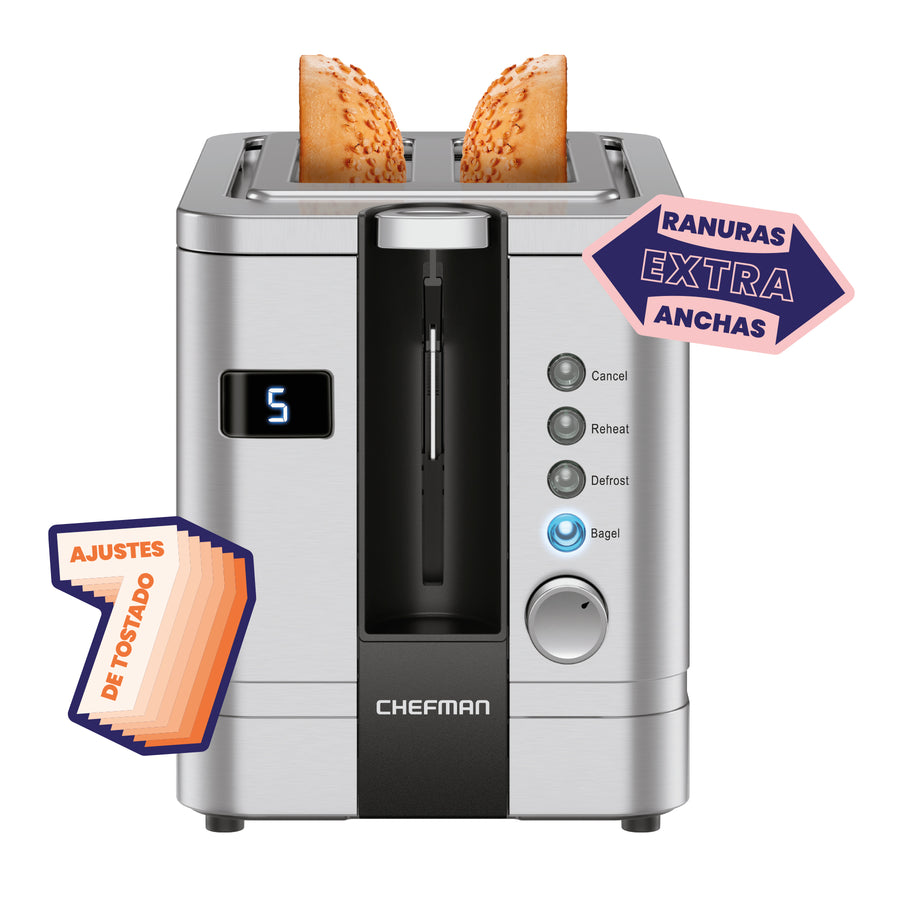 Maquina Tostadora Como Funciona Una Tostadora Chefman Tostador