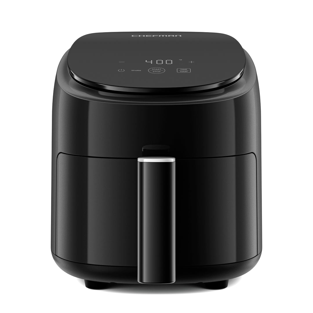 CHEFMAN - Freidora Airfryer TurboFry 2 Qt Digital | Compacta y Sin Aceite | Negro