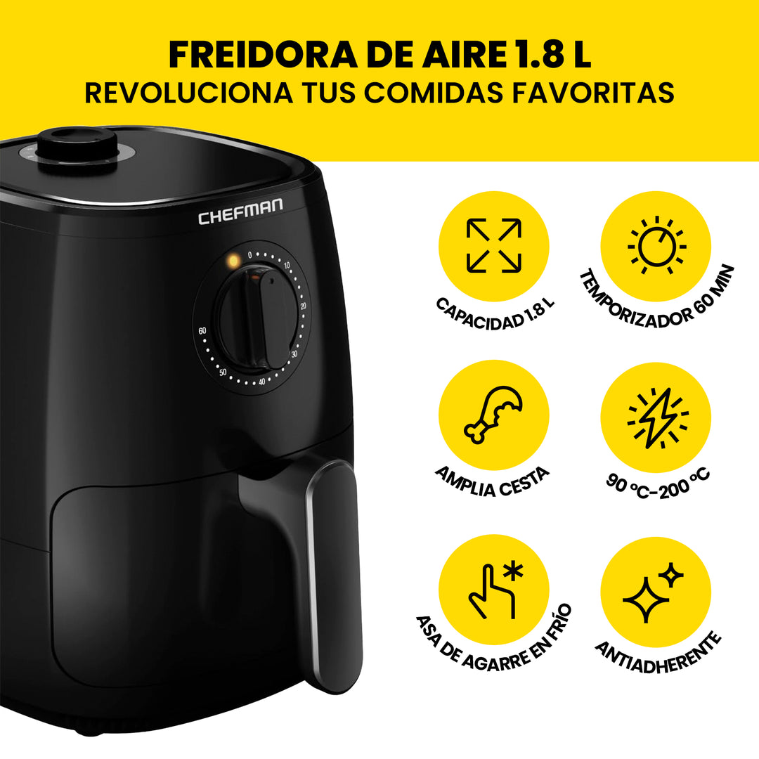 Freidora de Aire TurboFry™ de 1.9L (2 Qt.)