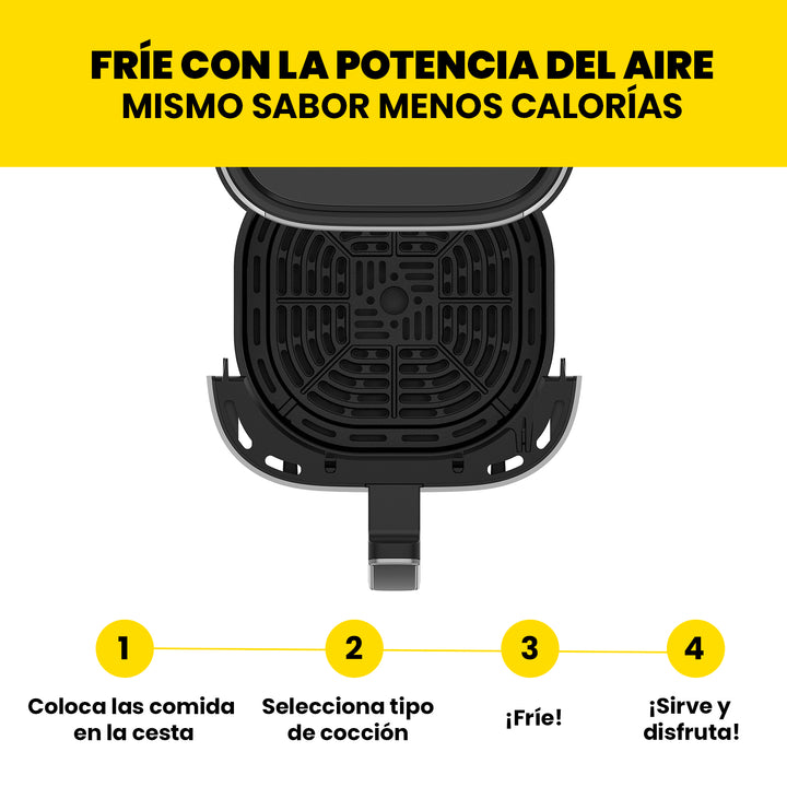 Chefman - Freidora de Aire Digital de 3.7 L.