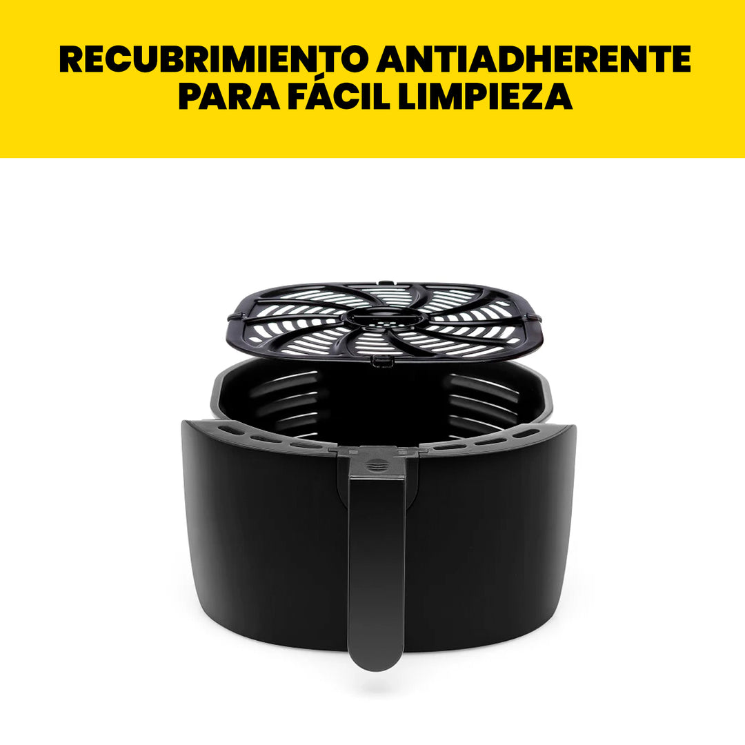 Chefman - Freidora de aire digital, 4 ajustes preestablecidos de cocción 4.7L (5 Qt.)