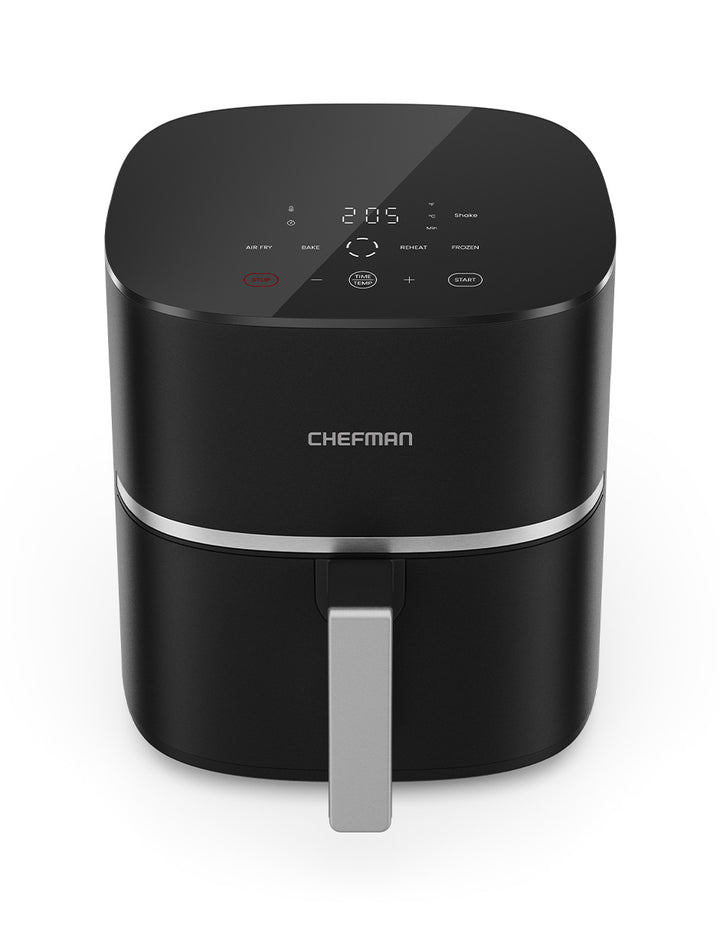 CHEFMAN - TurboFry Freidora de Aire 5 L con Panel Digital — Color Negro