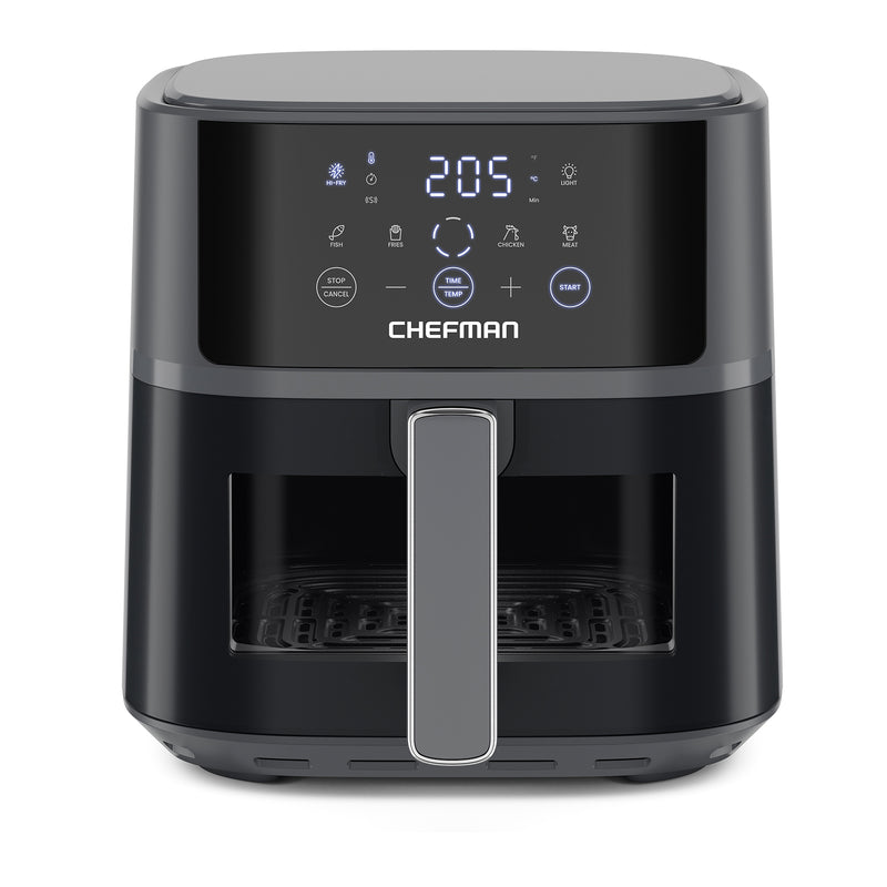 Chefman - Freidora De Aire 6qts Con Venta Y Control Digital