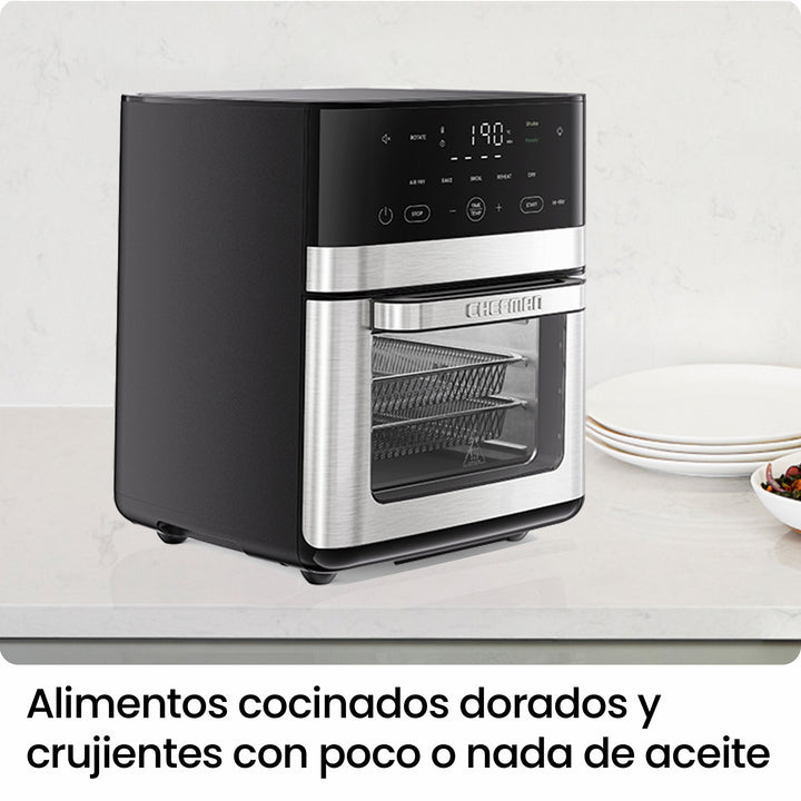 Freidora de Aire Multifuncional Chefman 12 L con Horno Tostador | 5 Funciones y Pantalla Digital