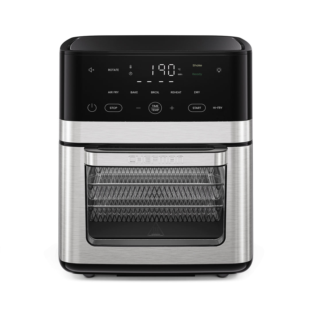Freidora de Aire Multifuncional Chefman 12 L con Horno Tostador | 5 Funciones y Pantalla Digital