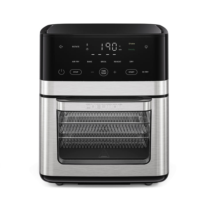 Freidora de Aire Multifuncional Chefman 12 L con Horno Tostador | 5 Funciones y Pantalla Digital