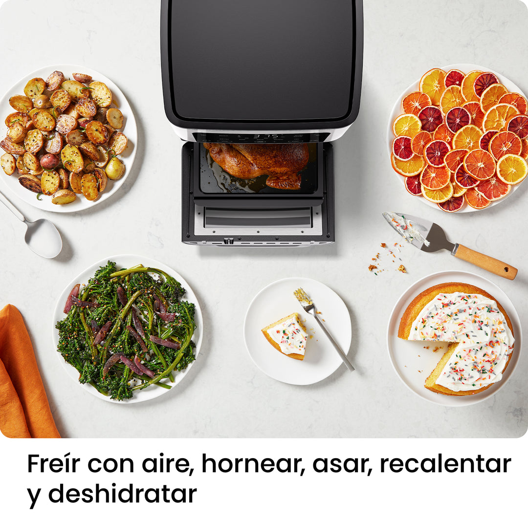 CHEFMAN - Freidora de Aire Multifuncional 12 L con Horno Tostador | 5 Funciones y Pantalla Digital