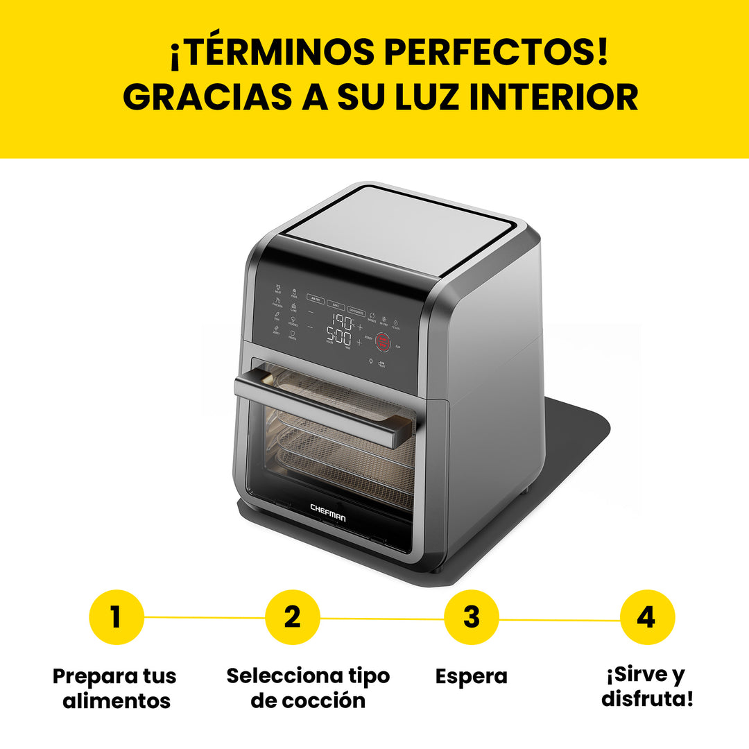 Chefman - Freidora De Aire Digital Multifuncional De 11 L