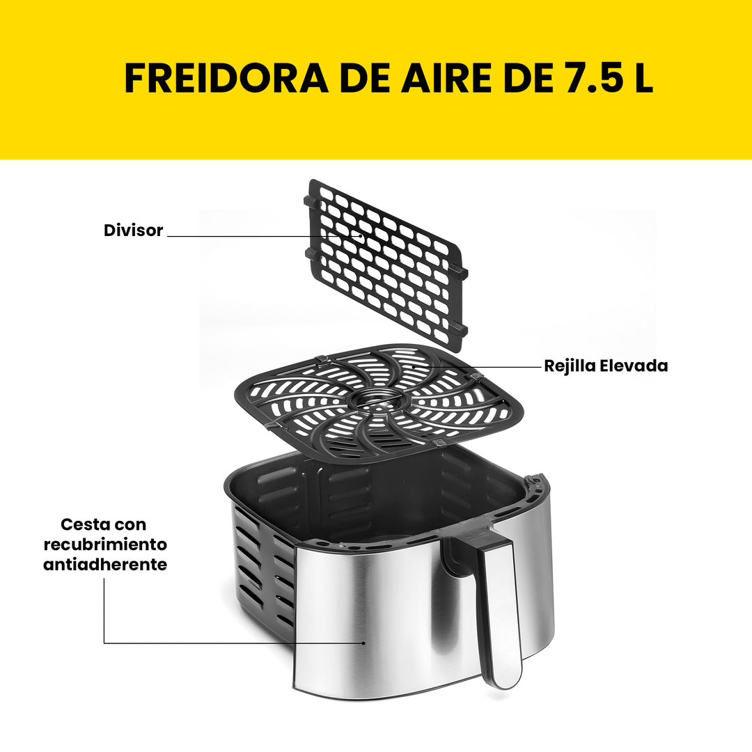 Chefman - Freidora de Aire TurboFry™ Touch,  7.5L (8Qt.)