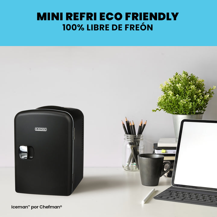 Chefman - Mini-refrigerador portátil