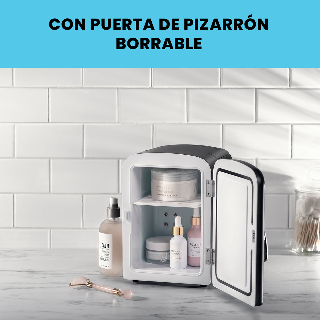 Mini-refrigerador portátil, Puerta pizarrón borrable