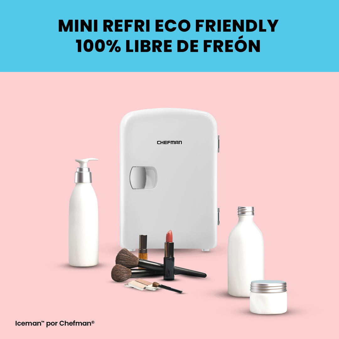 Chefman - Mini-refrigerador portátil