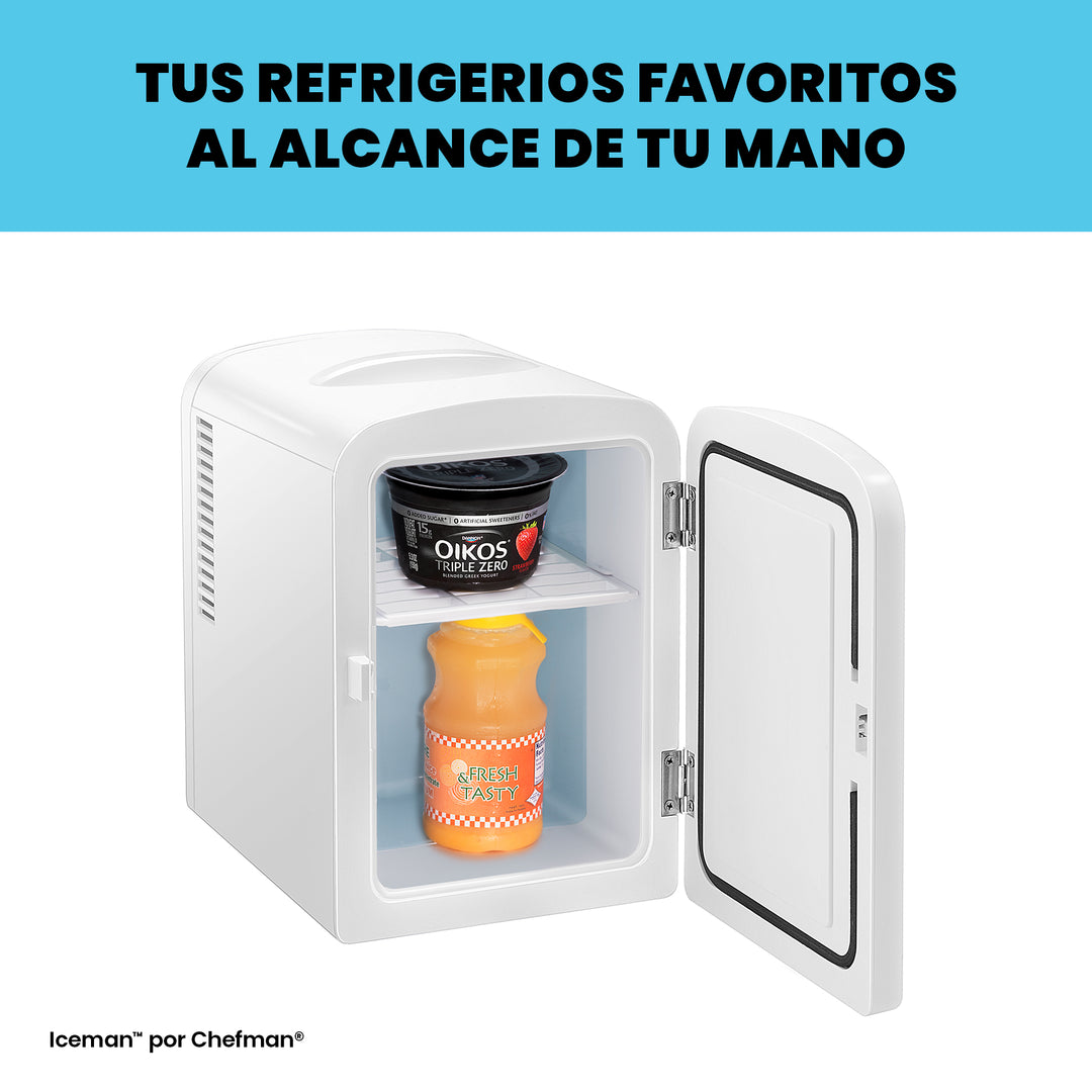 Chefman - Mini-refrigerador portátil