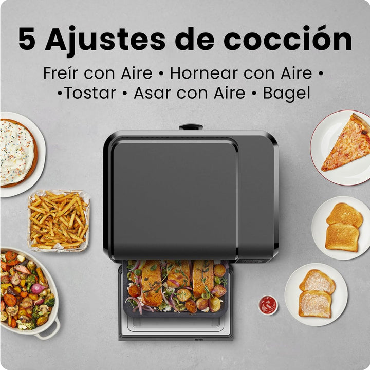 Chefman - EasyAir 15 Qt: Freidora de Aire y Horno de Encimera