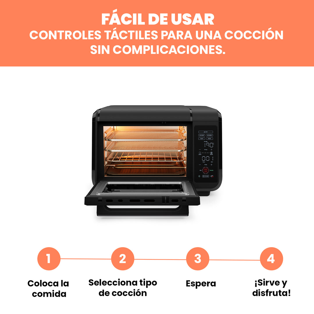 Chefman - EasyAir 15 Qt: Freidora de Aire y Horno de Encimera