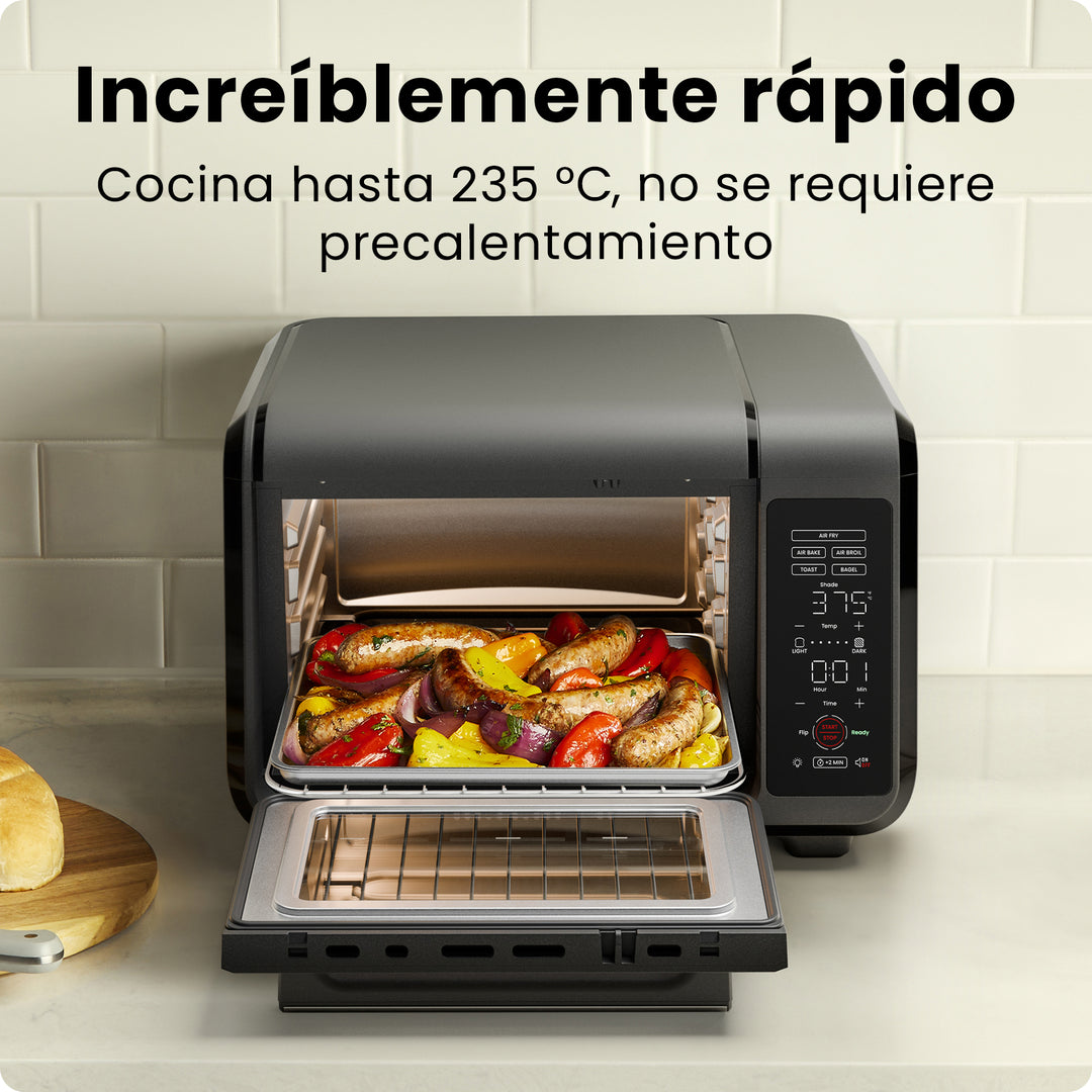 Chefman - EasyAir 15 Qt: Freidora de Aire y Horno de Encimera