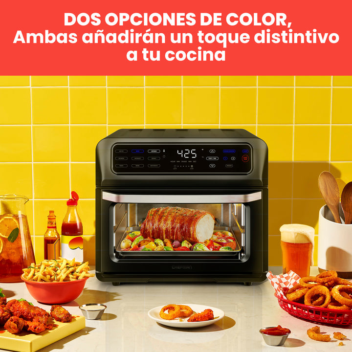 Chefman - Toast-Air" Horno + Freidora de Aire de 20 L