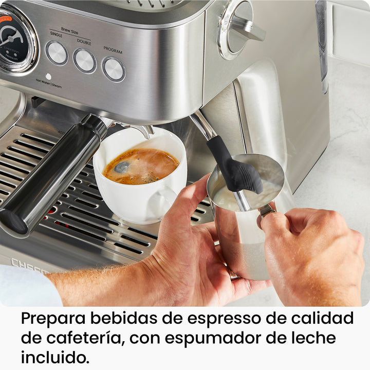 Chefman - Máquina de Espresso con Molino