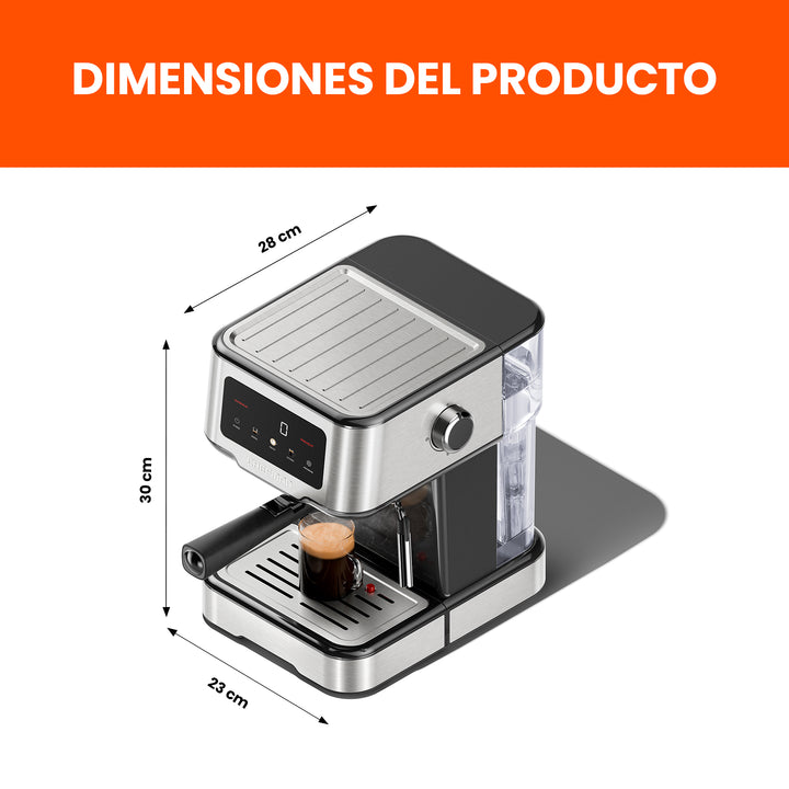 Chefman - Máquina de Café Espresso Easy-Brew