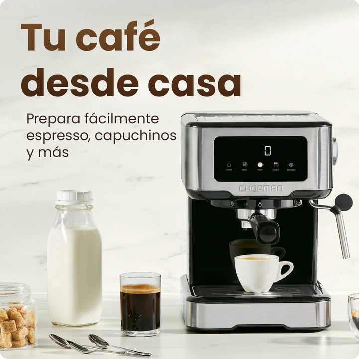 Chefman - Máquina de Café Espresso Easy-Brew