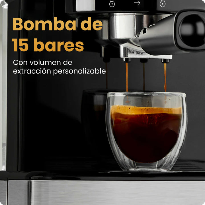 Chefman - Máquina de Café Espresso Easy-Brew