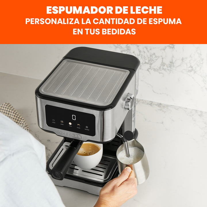 Chefman - Máquina de Café Espresso Easy-Brew