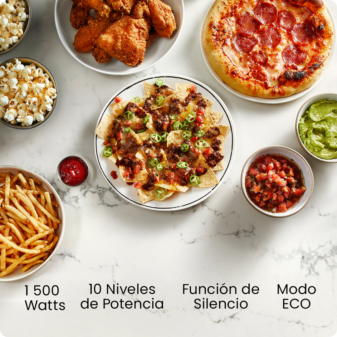 Chefman - Horno de Microondas Para Encimera de 1.1 Pies Cúbicos