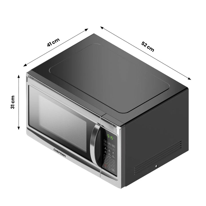 Chefman - Horno de microondas De 1.3 Cu. Digital