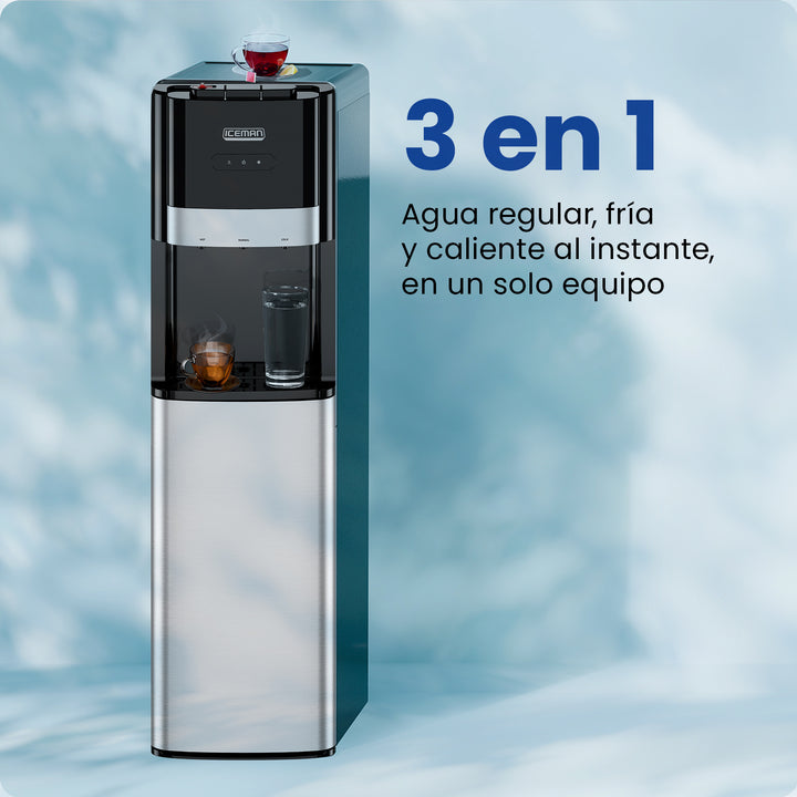 ICEMAN - Dispensador de Agua Fría, Caliente y Ambiente