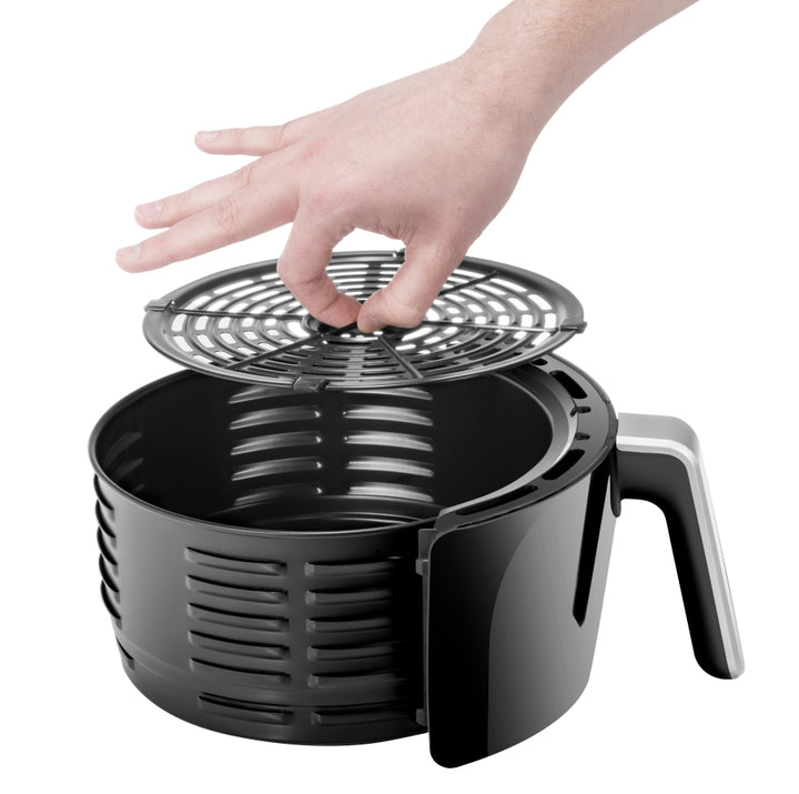 Freidora de aire Analoga Negro de 3.5L (3.3 Qt.)