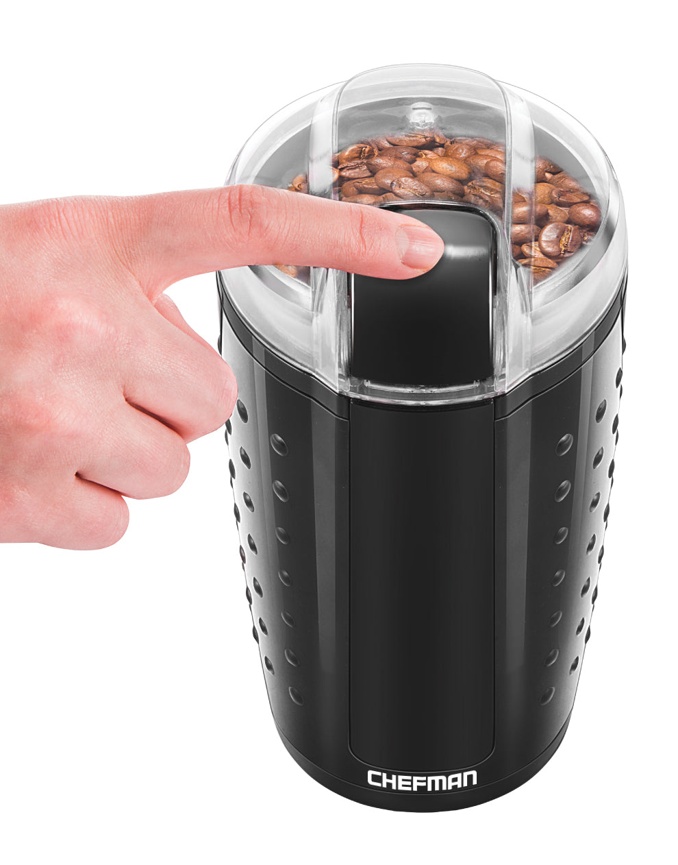 Molino de café eléctrico de un toque para hasta 12 tazas de café ...