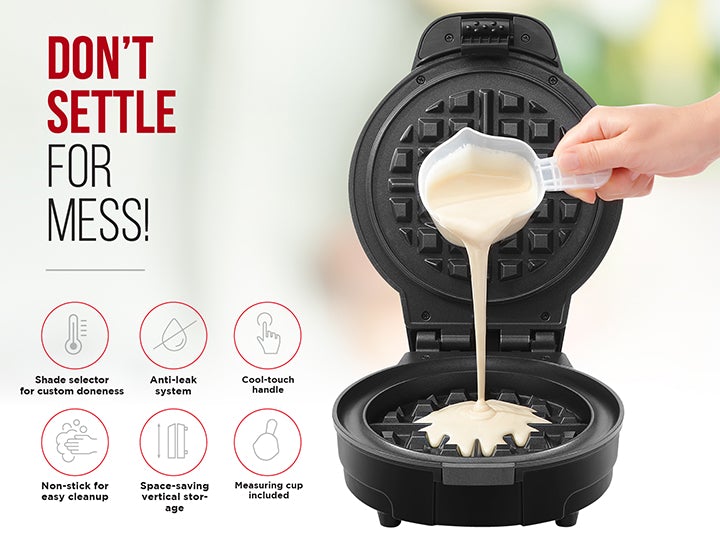 Anti-Overflow Waffle Maker (7536347250917)