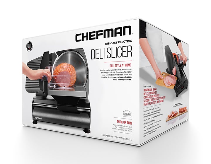 Die-Cast Electric Deli Slicer (7536348528869)